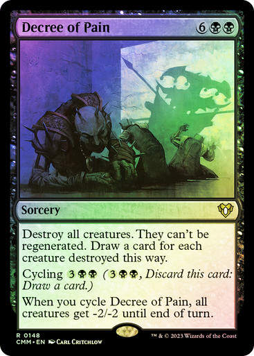 Decree of Pain (cmm) / Foil