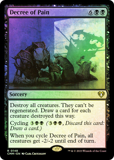 Decree of Pain (cmm) / Foil
