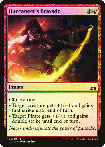 Buccaneer's Bravado (RIX) (96) / Foil