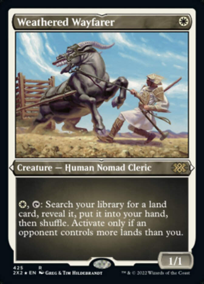 Weathered Wayfarer (2X2) / Etched Foil