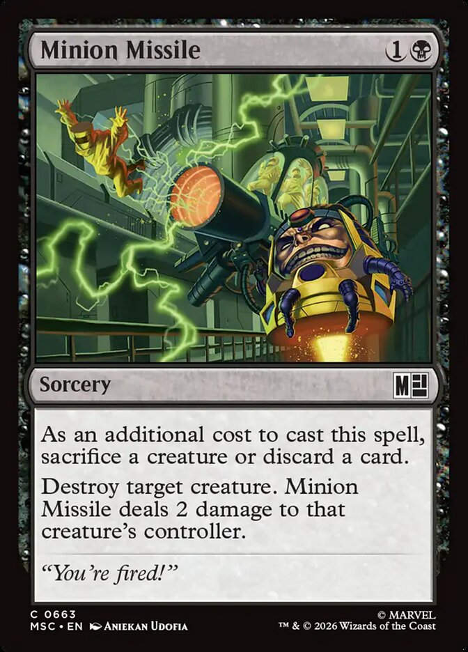 Minion Missile (MSC) (663)