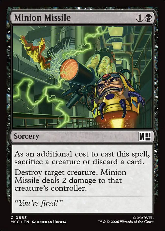 Minion Missile (MSC) (663)