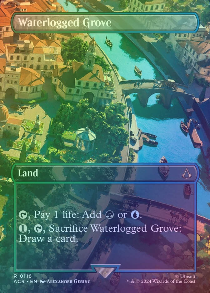 Waterlogged Grove (ACR) (116) / Borderless / Foil