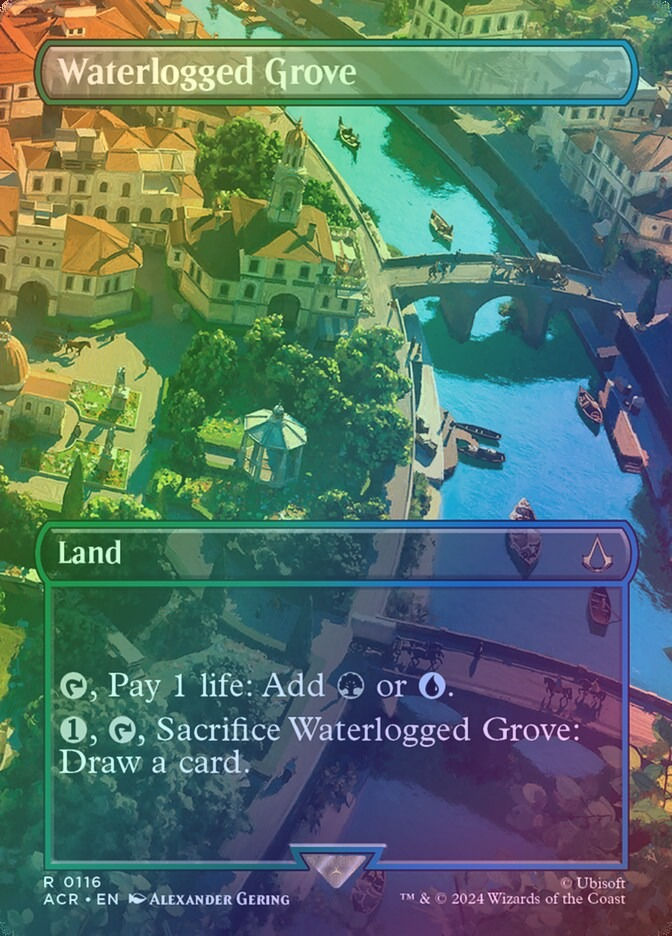 Waterlogged Grove (ACR) (116) / Borderless / Foil