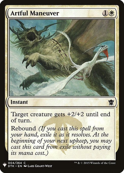 Artful Maneuver (PLST) (DTK-4)