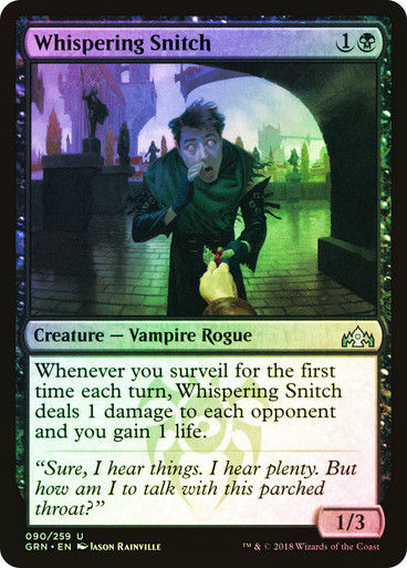 Whispering Snitch (GRN) (90) / Foil