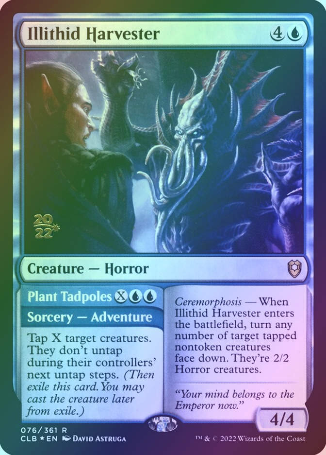 Illithid Harvester // Plant Tadpoles (PCLB) (76s) / Foil