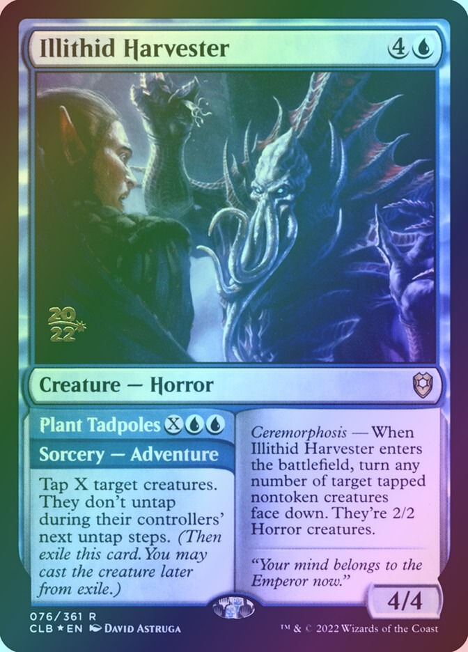 Illithid Harvester // Plant Tadpoles (PCLB) (76s) / Foil