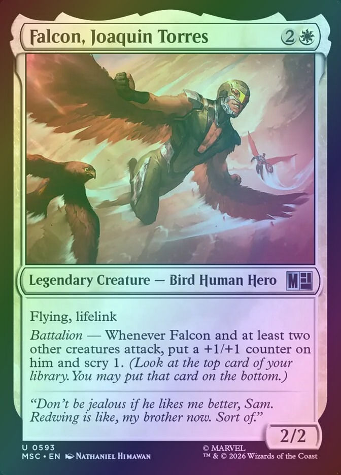 Falcon, Joaquin Torres (MSC) (593) / Foil