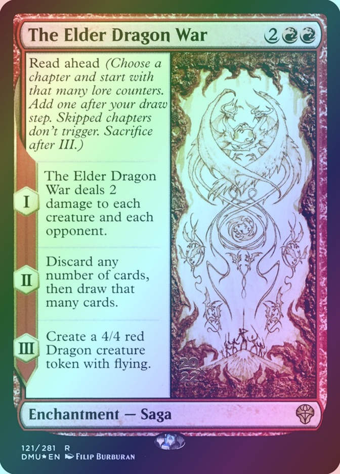 The Elder Dragon War (PDMU) (121s) / Foil