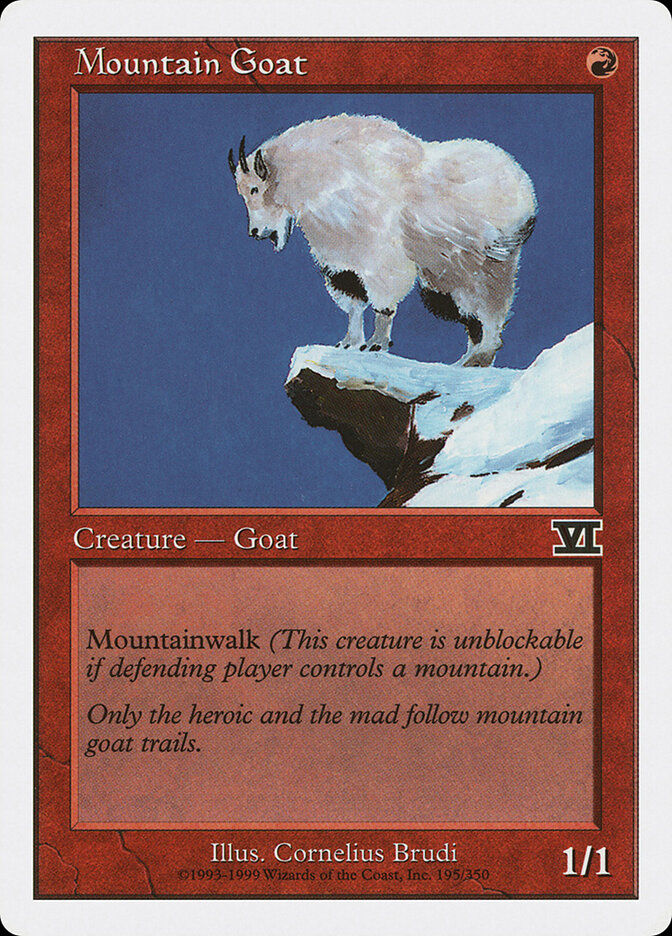 Mountain Goat (6ED) (195)