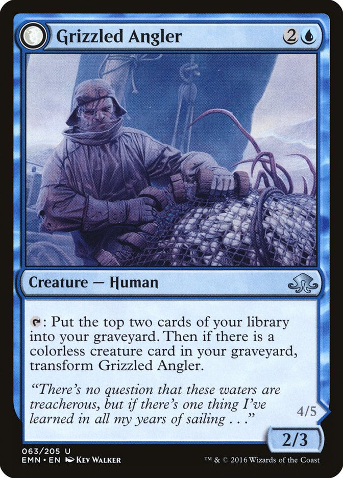Grizzled Angler // Grisly Anglerfish (EMN) (63) — cara 1 de 2