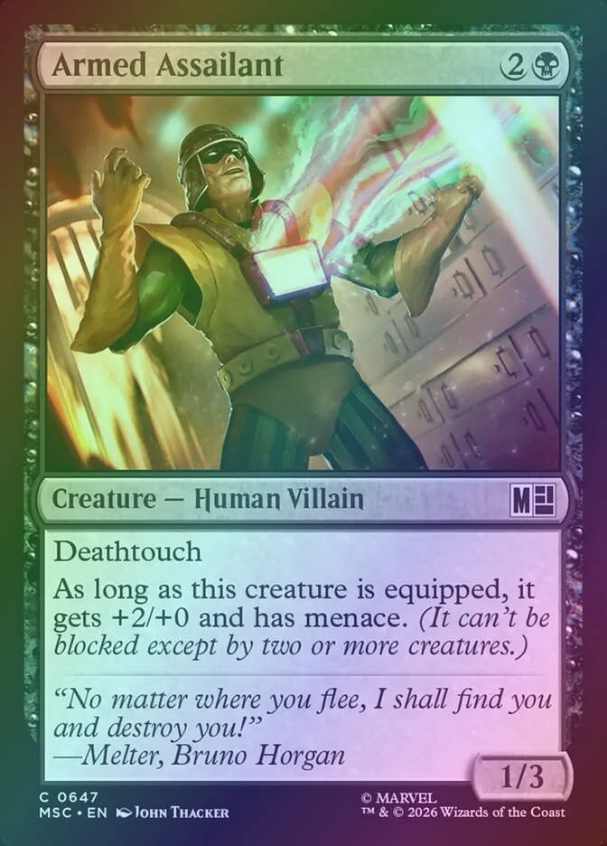 Armed Assailant (MSC) (647) / Foil