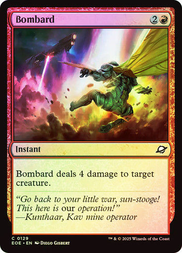 Bombard (EOE) (129) / Foil