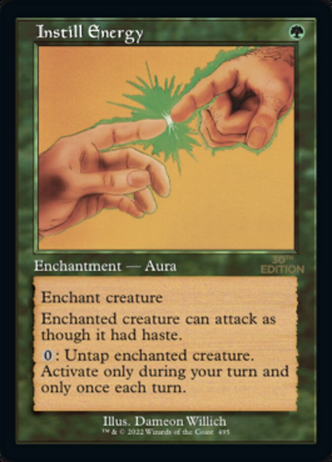 Instill Energy (30a) / Retro Frame