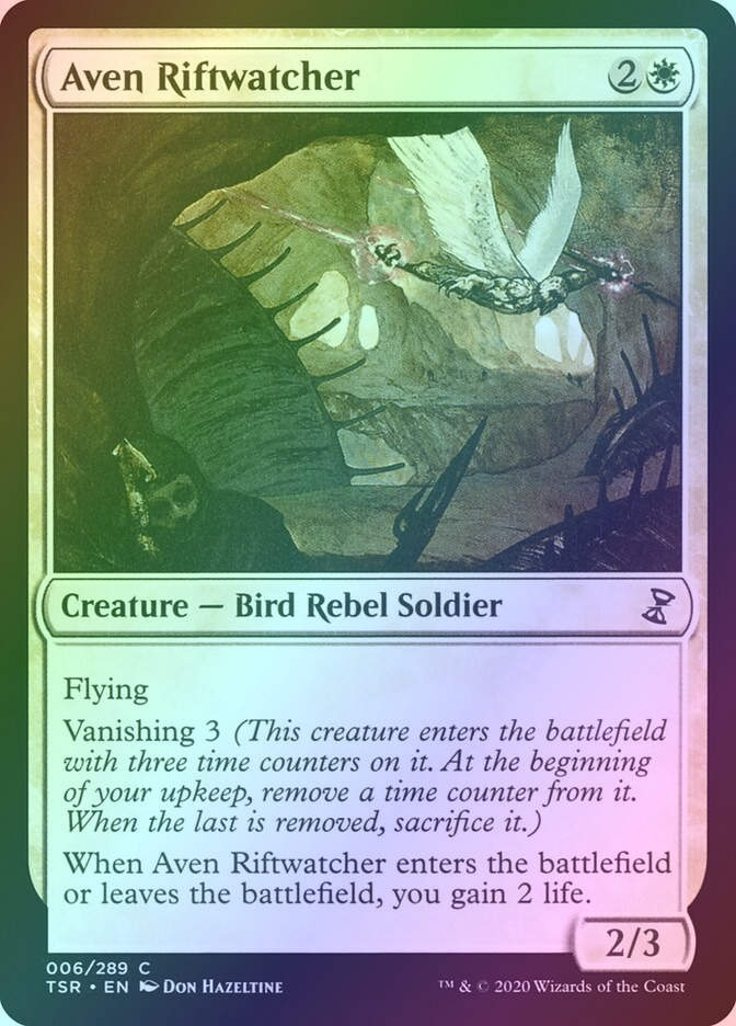 Aven Riftwatcher (TSR) (6) / Foil