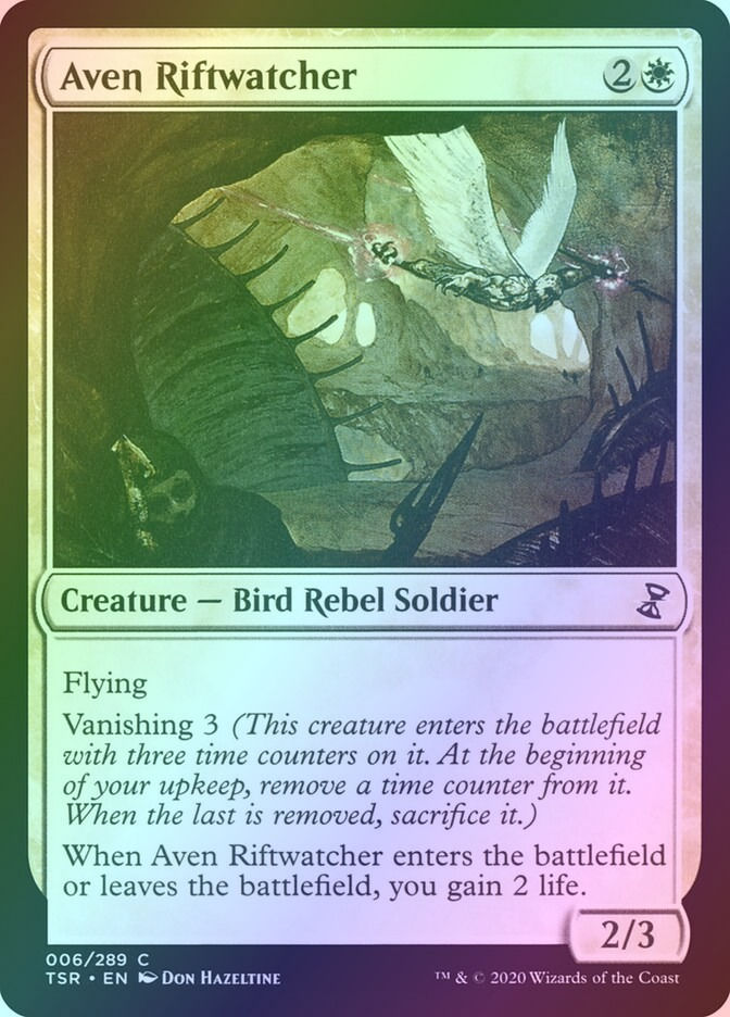 Aven Riftwatcher (TSR) (6) / Foil