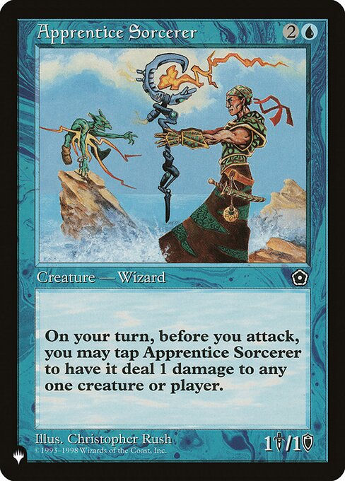 Apprentice Sorcerer (PLST) (P02-32)