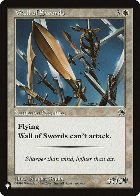 Wall of Swords (PLST) (POR-37)