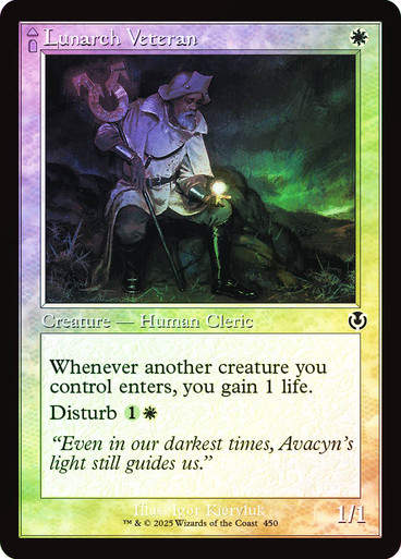 Lunarch Veteran // Luminous Phantom (INR) (450) / Foil Retro