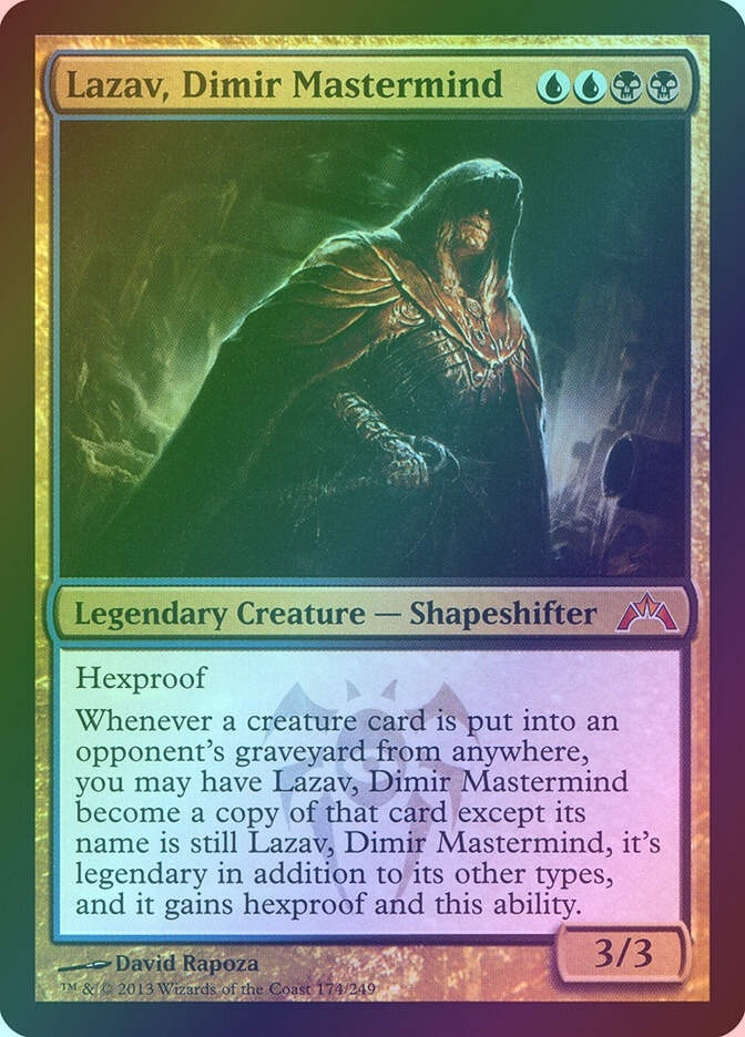 Lazav, Dimir Mastermind (GTC) (174) / Foil