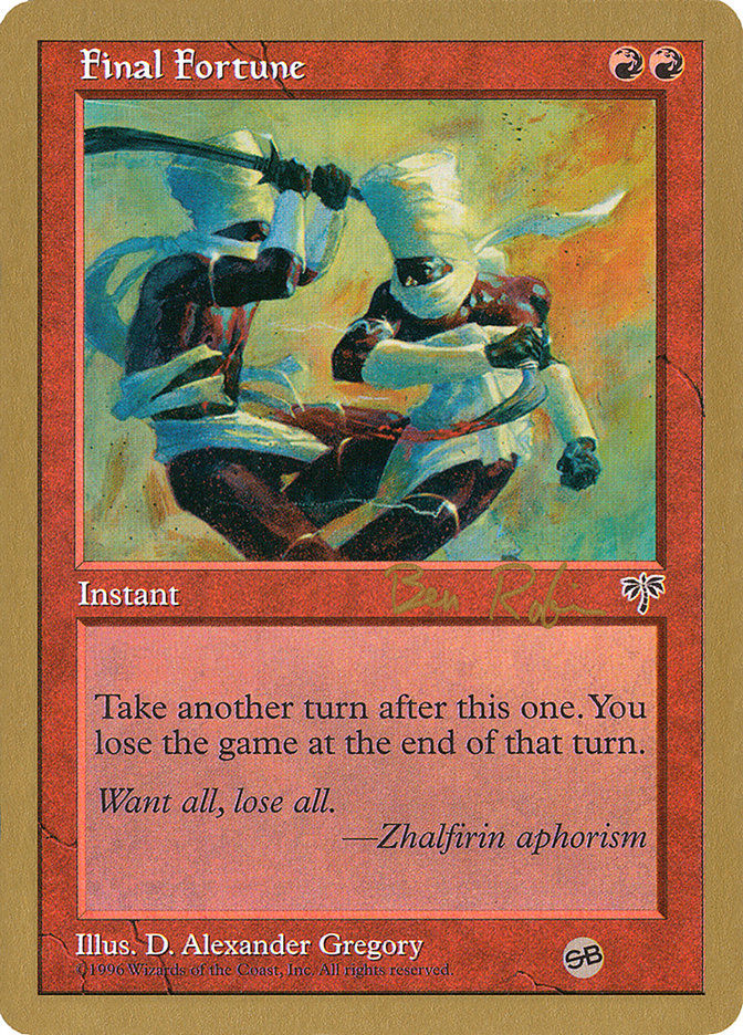 Final Fortune (WC98) (br174sb)
