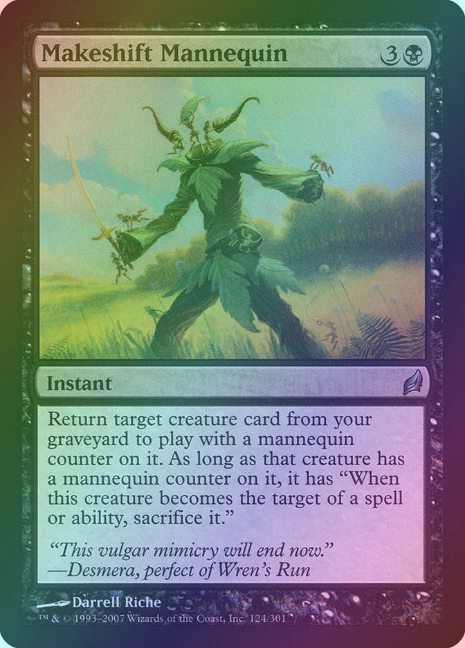 Makeshift Mannequin (LRW) (124) / Foil