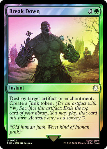 Break Down (pip) (74) / Foil