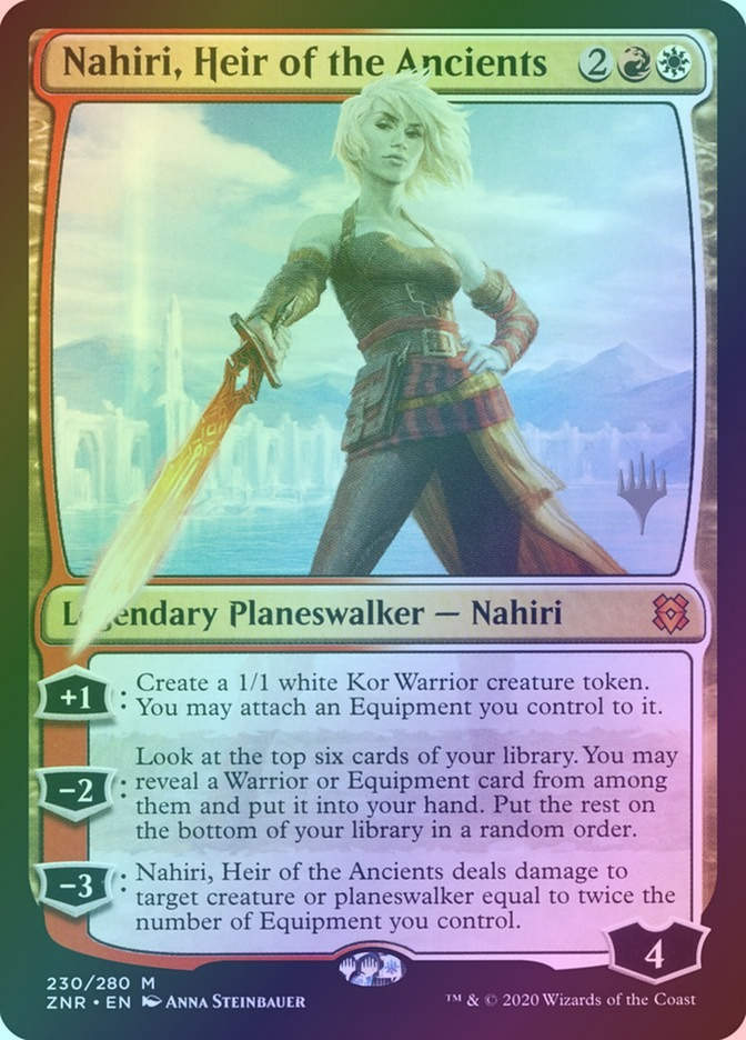 Nahiri, Heir of the Ancients (PZNR) (230p) / Foil
