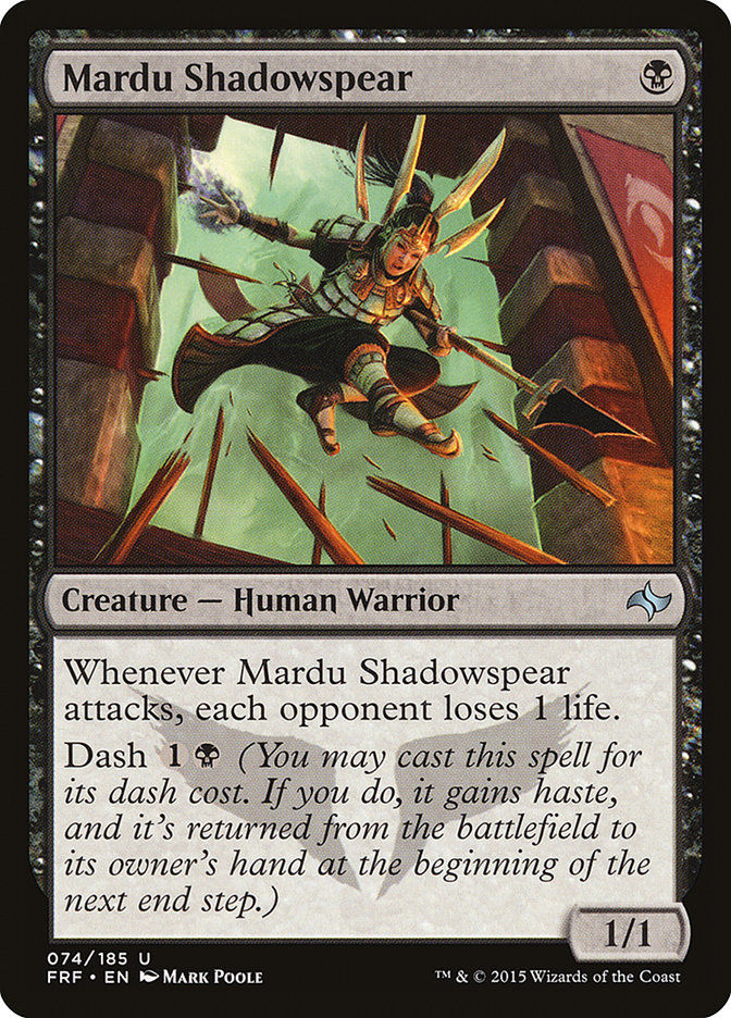 Mardu Shadowspear (FRF) (74)