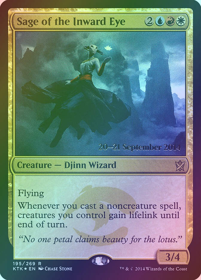 Sage of the Inward Eye (PKTK) (195s) / Foil