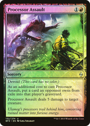 Processor Assault (BFZ) (132) / Foil