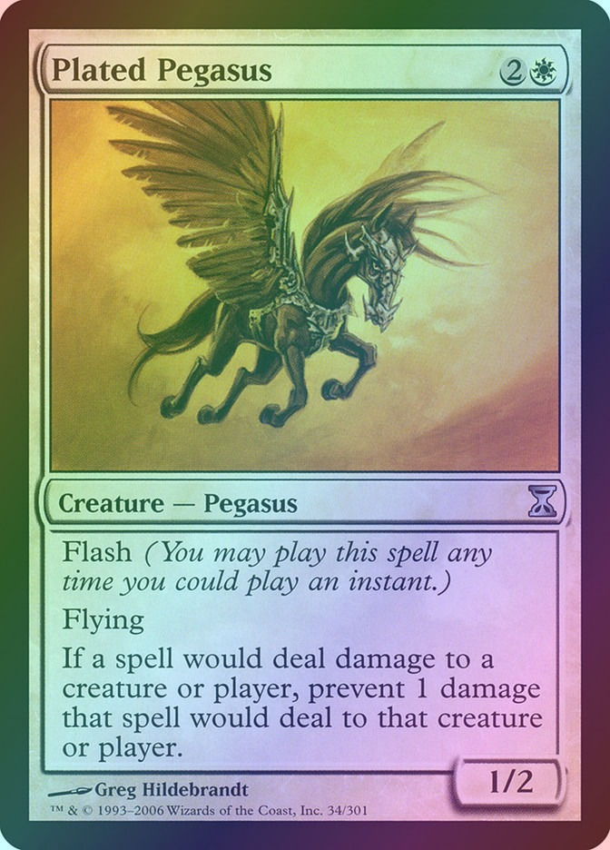 Plated Pegasus (TSP) (34) / Foil
