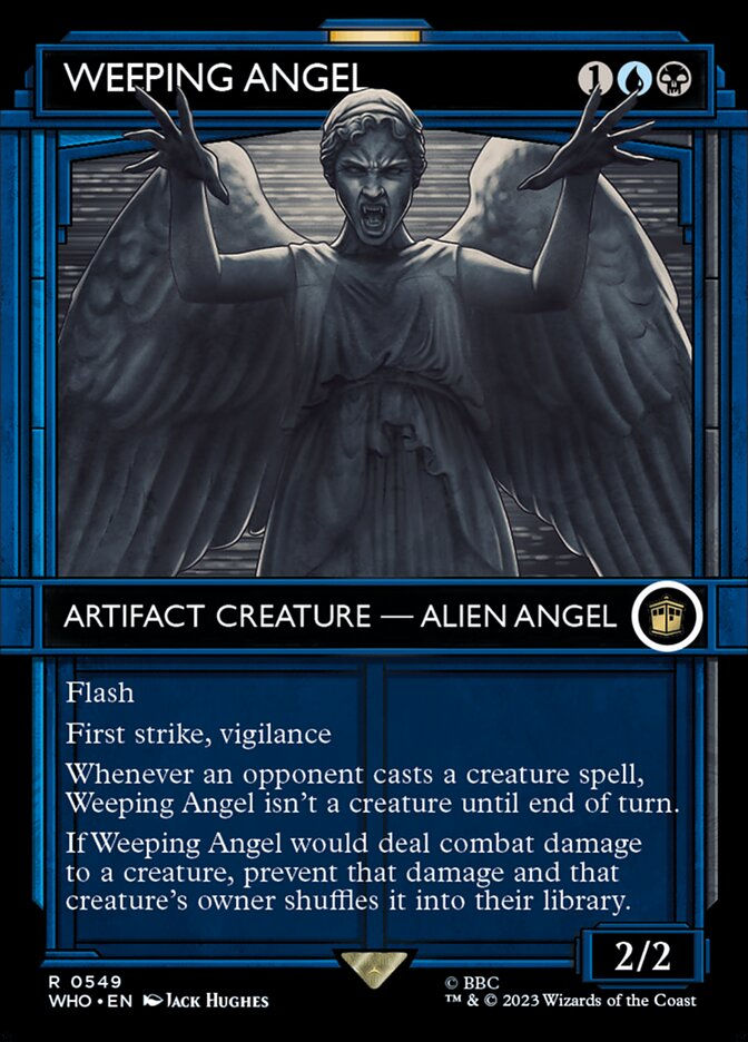 Weeping Angel (WHO) (549) / Borderless / Showcase