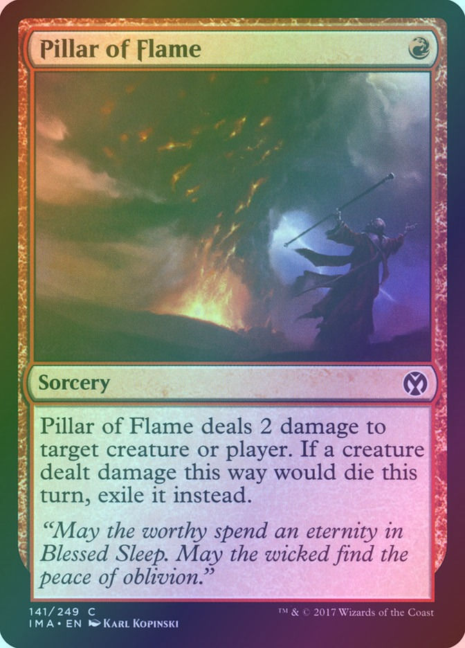 Pillar of Flame (IMA) (141) / Foil
