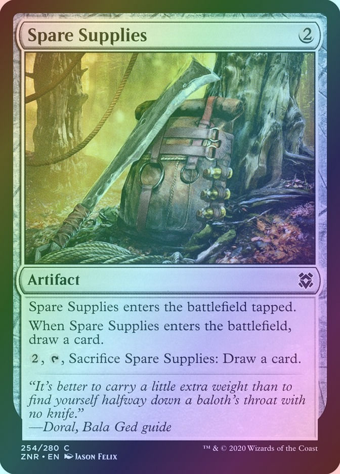 Spare Supplies (ZNR) (254) / Foil