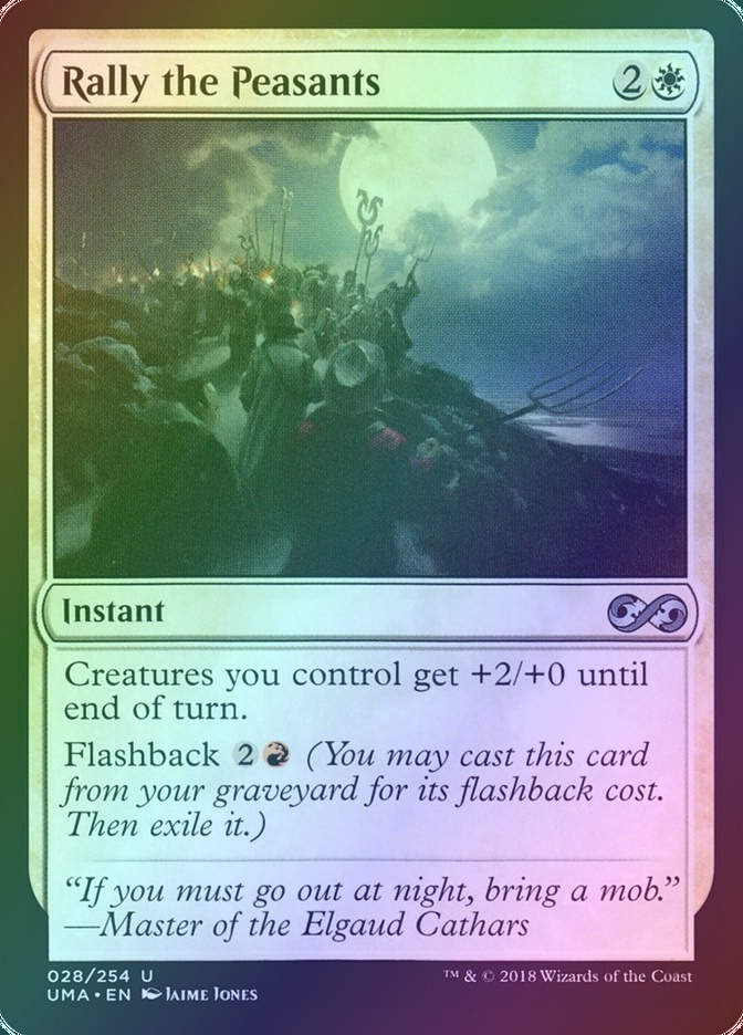 Rally the Peasants (UMA) (28) / Foil