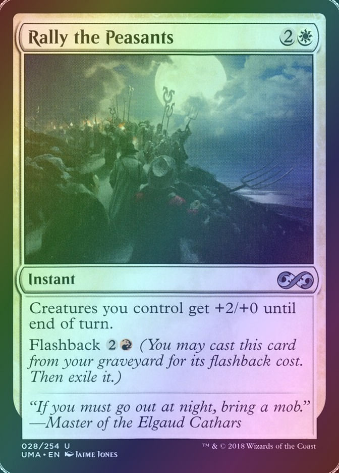 Rally the Peasants (UMA) (28) / Foil