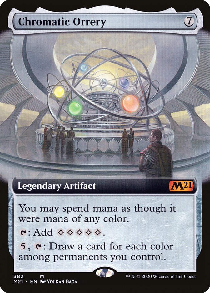 Chromatic Orrery (M21) (382) / Extended Art