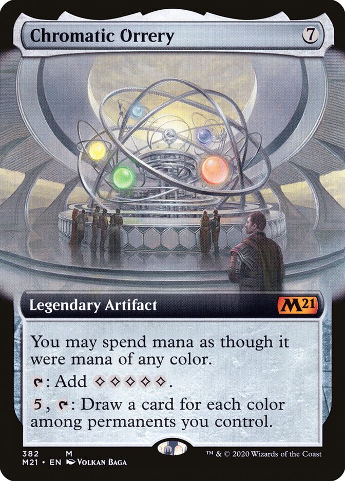 Chromatic Orrery (M21) (382) / Extended Art