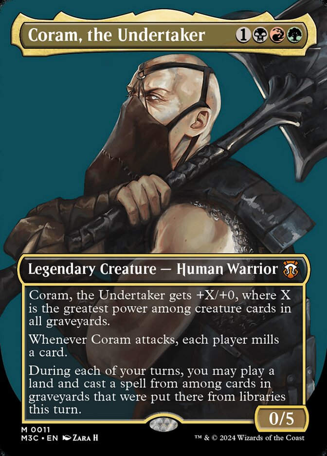 Coram, the Undertaker (m3c) (11) / Borderless