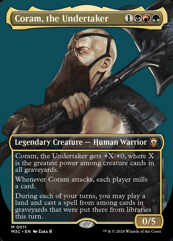 Coram, the Undertaker (m3c) (11) / Borderless