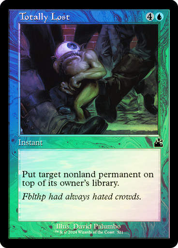 Totally Lost (rvr) (321) / Retro / Foil