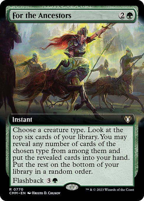 For the Ancestors (cmm) / Extended Art
