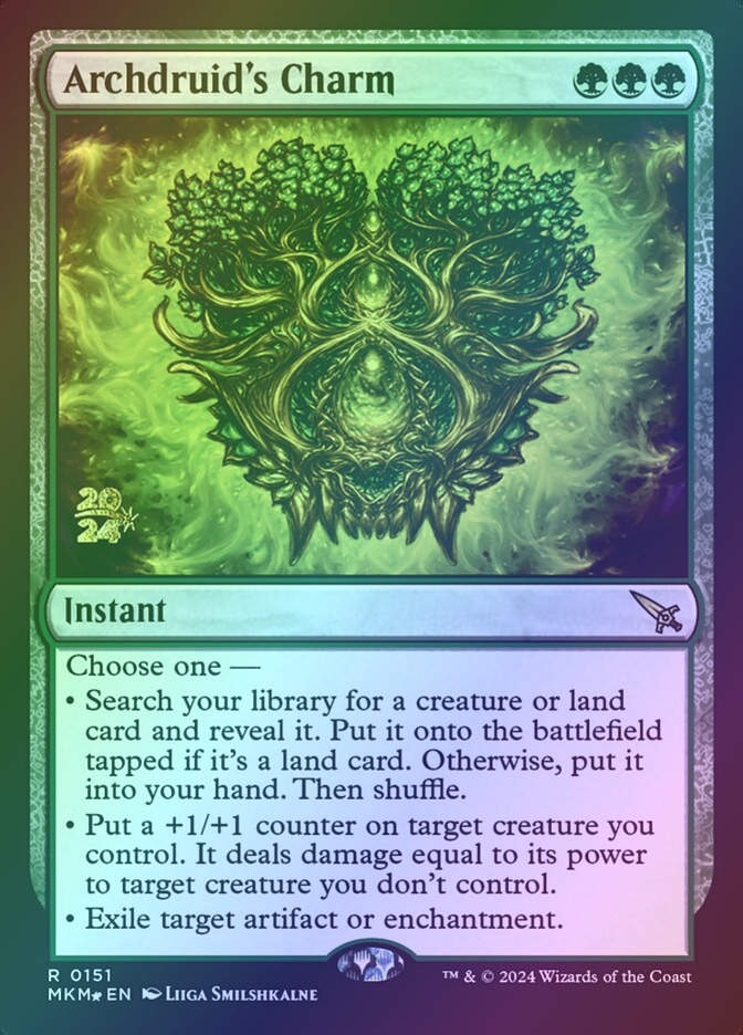Archdruid's Charm (PMKM) (151s) / Foil