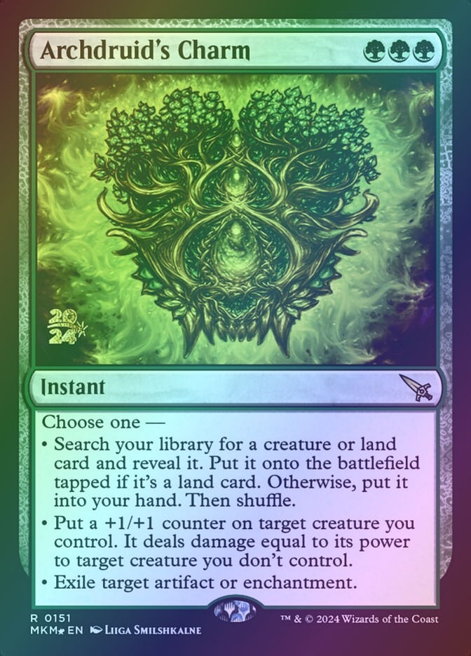 Archdruid's Charm (PMKM) (151s) / Foil