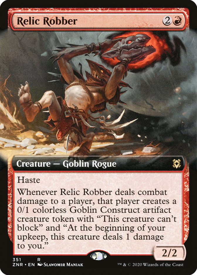 Relic Robber (ZNR) (351) / Extended Art