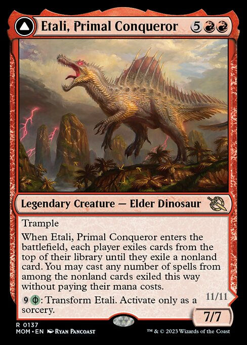 Etali, Primal Conqueror // Etali, Primal Sickness (mom) — cara 1 de 2