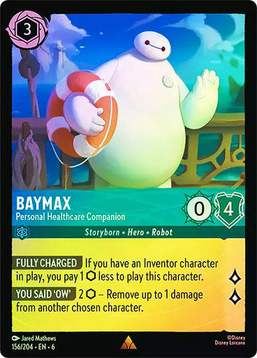 Baymax - Personal Healthcare Companion (LOR_AZU) / Foil