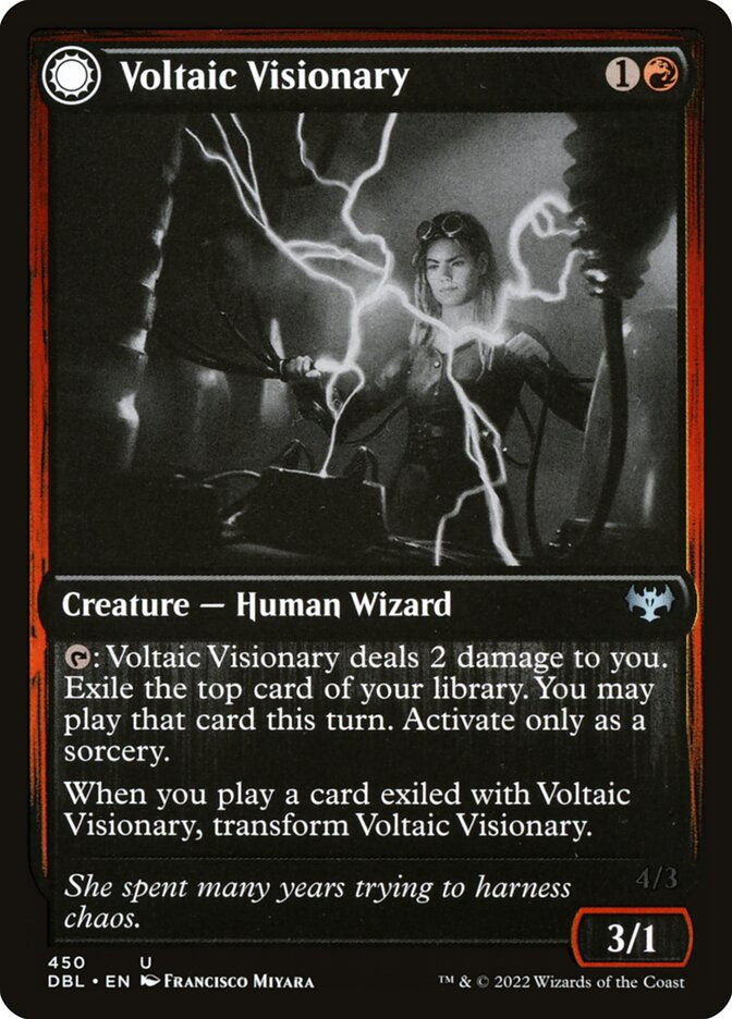 Voltaic Visionary // Volt-Charged Berserker (DBL) (450) — cara 1 de 2
